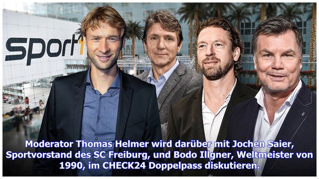 CHECK24 Doppelpass mit Bodo Illgner, Jochen Saier, Stefan Effenberg смотреть онлайн