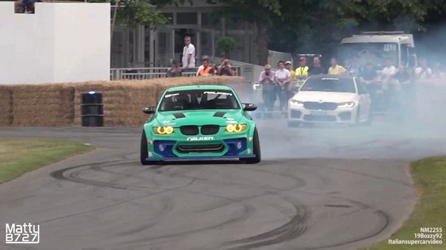 James Deane SHOW At Goodwood FOS 2022 | 900HP 2JZ BMW E92 HGK Eurofighter Drift Car!