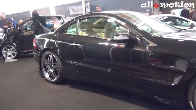 Mercedes-Benz SL500 R230 Lorinser Bodykit @ Retro Classics 2016 смотреть онлайн