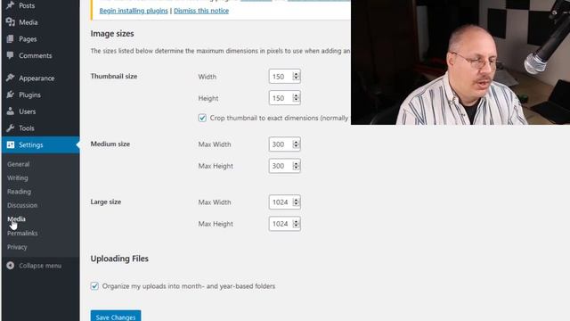 WordPress 12: WordPress Settings part 2 смотреть онлайн