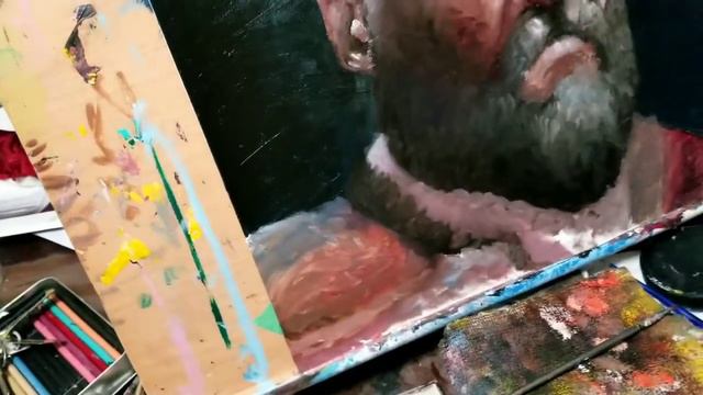 God Of War Kratos Speed Painting Timelapse!