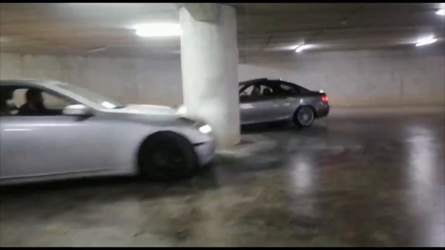 BMW E92 335i - Late Night Undergroud Drift VS Infiniti G35 смотреть онлайн