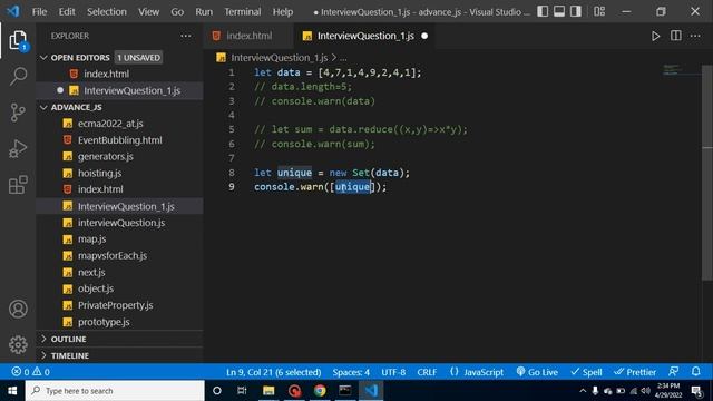 JavaScript Important and Tricky Interview Questions in Hindi | JavaScript Advance tutorial смотреть онлайн