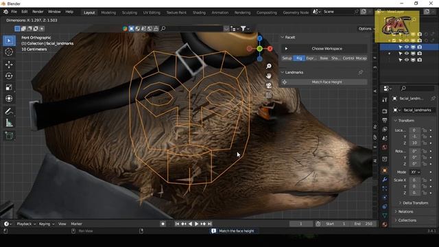 Blender Tutorial : Face Rig with FACEIT for Beginners | Faceit Blender смотреть онлайн