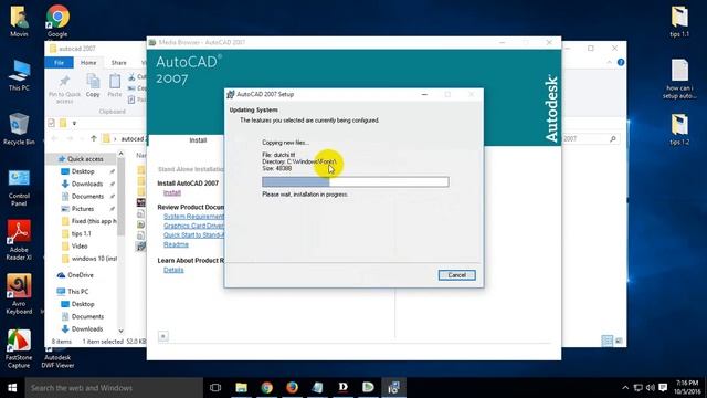 How to setup autocad 2007 in windows 10 смотреть онлайн