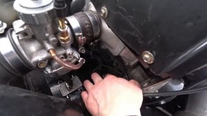 Снегоход Тайга Варяг 550 V, замена подушек на двигателе.