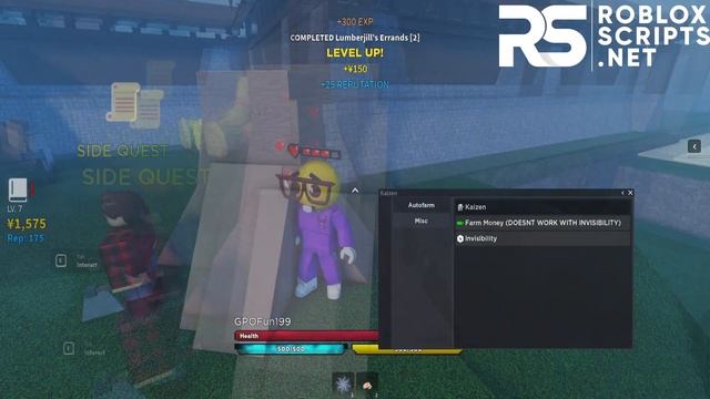 Roblox NEW Kaizen Script Hack GUI Pastebin 2022: Auto Farm, Infinite Yen, Infinite Reps & More! смотреть онлайн