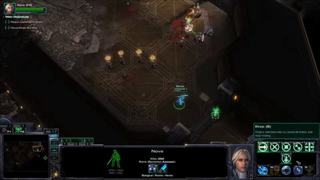 StarCraft 2 Nova Mission Pack 1 - Part 3 смотреть онлайн