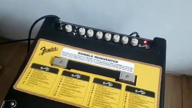Amplificador Fender Rumble 100 смотреть онлайн