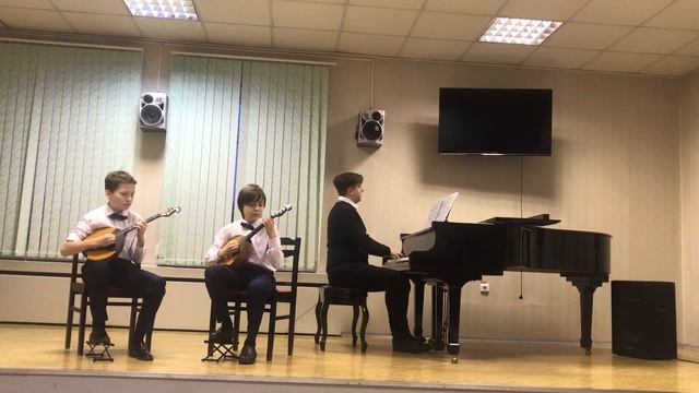 Дуэт Поспелов Александр, Чернодаров Матвей, 6 класс. А.Пьяццолла «Либертанго» в обработке Р. Пака. смотреть онлайн
