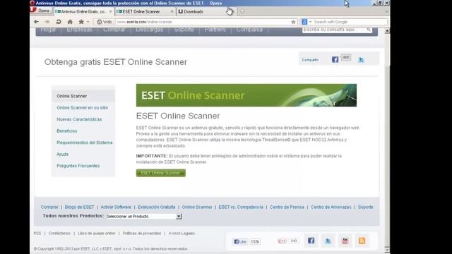 Borrar el virus policia nacional de forma online - Antivirus Eset смотреть онлайн
