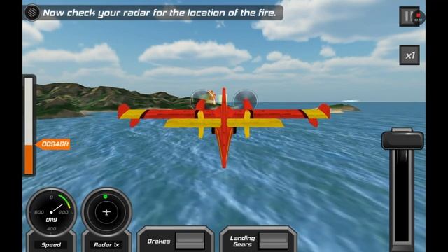 Flight Pilot Simulator | Fire Fighter | Android gameplay смотреть онлайн