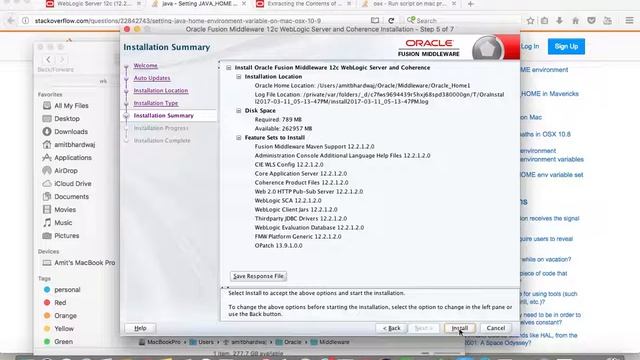install weblogic server 12.2.1c on mac book смотреть онлайн