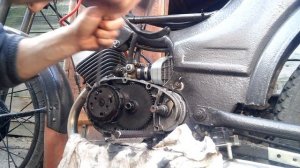 Сцепления у мопеда рига после1000км