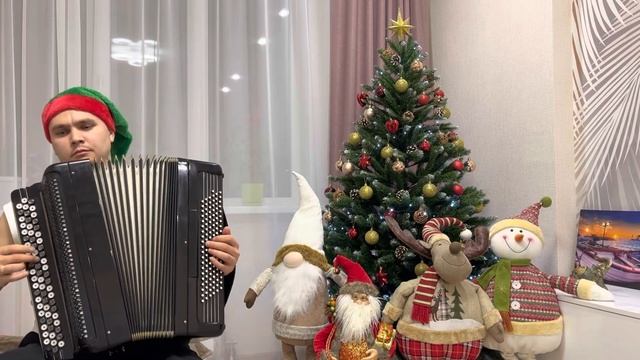 Jingle bell rock (на баяне) смотреть онлайн