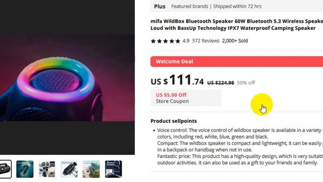 mifa WildBox Bluetooth Speaker 60W Bluetooth Speakers Loud with BassUp Technology New смотреть онлайн