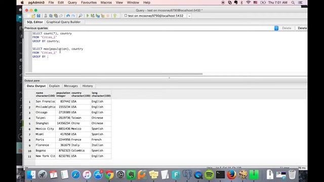 Beginners SQL - GROUP BY смотреть онлайн