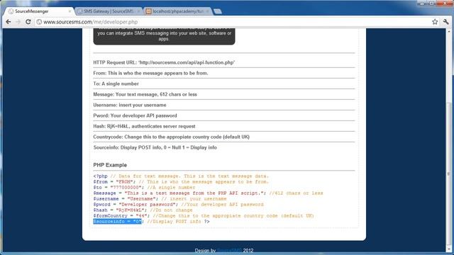 PHP Tutorials Sending SMS Messages with PHP Part 1 2 смотреть онлайн