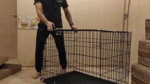 Сборка клетки для собак