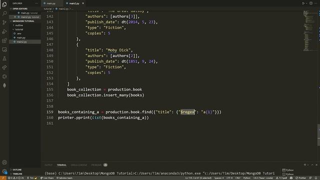 MongoDB + Python #2 - Schema Validation, Advanced Queries and More смотреть онлайн