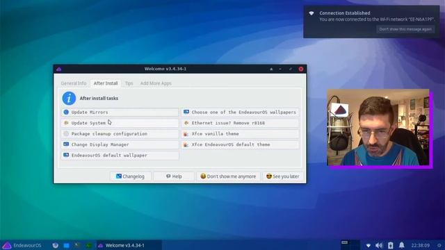 Endeavour OS - September 2020 release смотреть онлайн