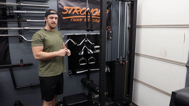 Titan Fitness Lat Pulldown Tower Review смотреть онлайн