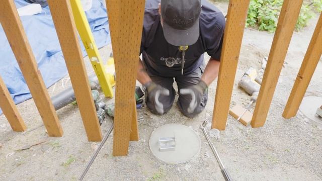How We Set Posts On Concrete || Dr Decks смотреть онлайн