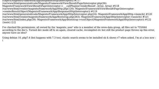 ArgumentCountError: Too few arguments to function - Product pages do not work - Magento 2.4 смотреть онлайн