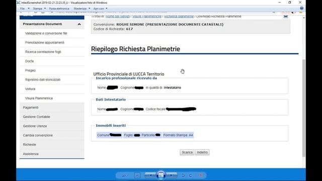TUTORIAL CATASTO come richiedo e scarico una planimetria catastale su Sister смотреть онлайн