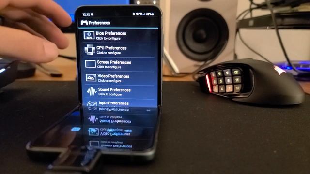 Z Flip 3 - PS1 Emulation WITH A REAL DUALSHOCK!