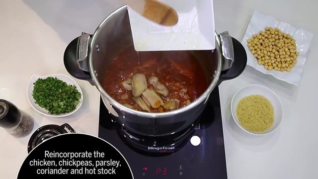 HARIRA (Moroccan Tomato Soup With Chickpeas) Cooked In STAR Pressure Cooker I MAGEFESA  Cuisine