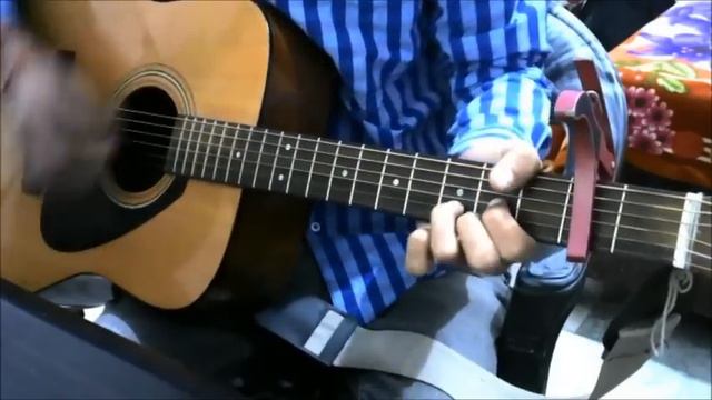 Hasi Ban Gaye + Pehli Nazar Mein - Simple Open chords Guitar Cover Lesson Chords beginners смотреть онлайн