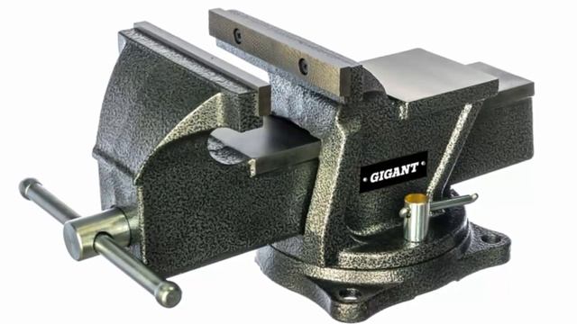 Гарантия производителя 1 год на поворотные слесарные тиски Gigant BV 125 с рабочим ходом140 мм смотреть онлайн