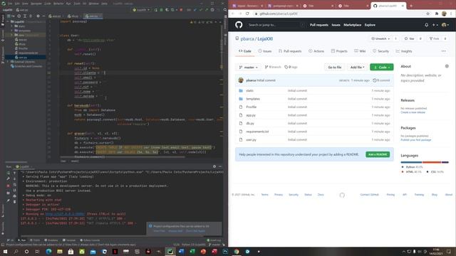 3 - Enviar projeto do Pycharm para o GitHub смотреть онлайн