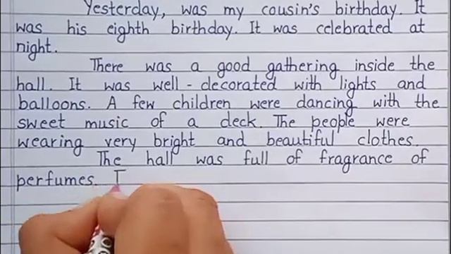 Essay on Birthday Party in English || Paragraph on Birthday Party in English || #extension.com смотреть онлайн