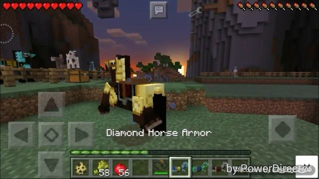 Мод на лошадей/зверей в Minecraft PE 0.13.1 смотреть онлайн