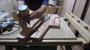 Деревянная двуспальная кровать моей мечты! Как сделать кровать из массива бука своими руками?