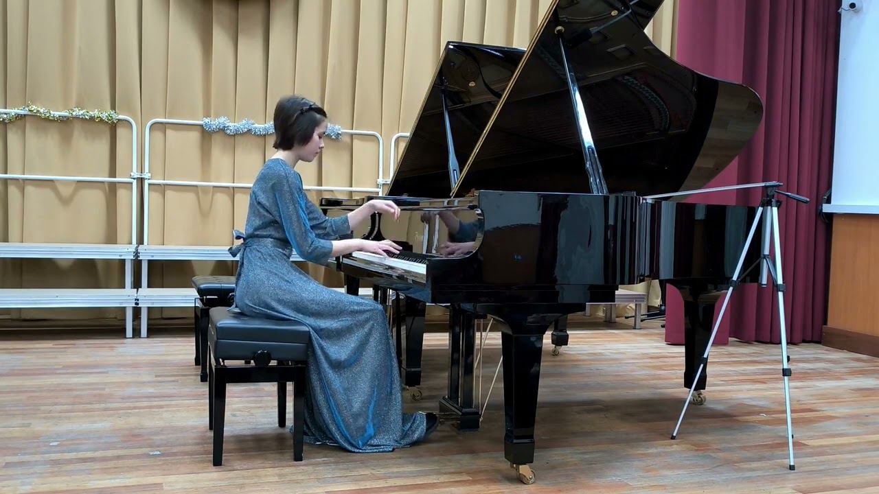 К. Граун - "Жига". Исп. Соловьёва Екатерина смотреть онлайн