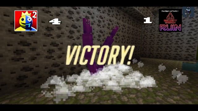 Rainbow Friends Chapter 2 VS FNAF Security Breach RUIN DLC [Minecraft PE] смотреть онлайн