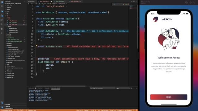 Flutter Dating App - Authentication with Firebase Auth using the BloC Pattern - EP11 смотреть онлайн