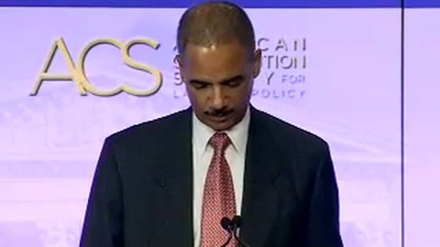 Eric Holder, ACS 2008 Speech, Pt. 3 of 3 смотреть онлайн