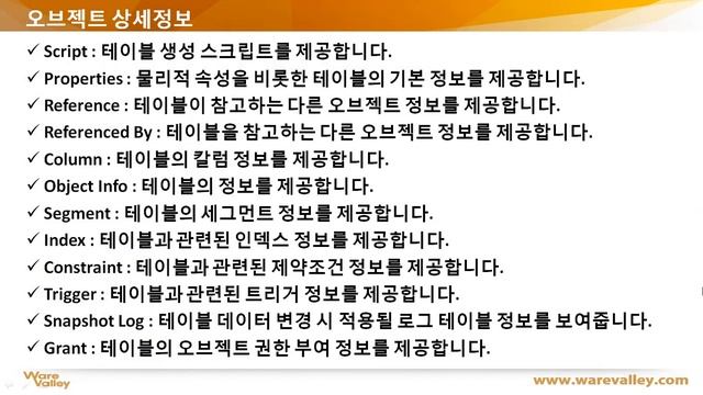 Orange for Oracle 6.0 Guide Chapter 4. - 검색 기능이 강화된 Description Tool смотреть онлайн
