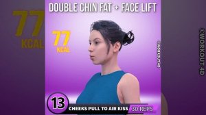 DOUBLE CHIN FAT & FACE LIFT | 5 DAYS FACE WORKOUT