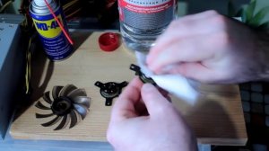 Разборка и чистка вентилятора видеокарты T128010SM