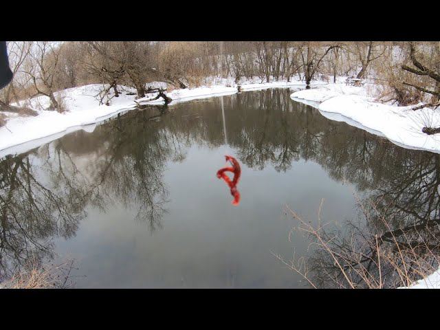 Карась под новый год. Ловля плотвы и карася. смотреть онлайн