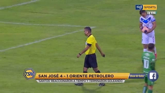 San jose de Oruro 4 vs Oriente Petrolero 1 /Resumen смотреть онлайн