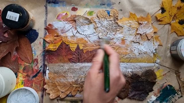 Осень, осень? Абстракция листьями✌ смотреть онлайн