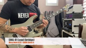 EMG-81 vs. EMG-JH «Het» Set - high gain shootout