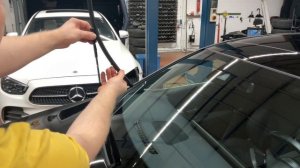 Wischerblätter A GLB CLA 177 247 118 vorn hinten how to remove wiper blades