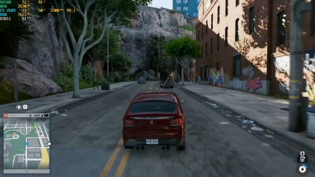 Watch Dogs 2 (XEON E5 2689 + RX580) смотреть онлайн